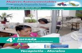 Bitácora Gráfica de la 4a Jornada de capacitación en Yecapixtla – Estado de Morelos