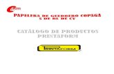 CATALOGO DE PRODUCTOS PRINTAFORM