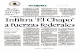 Infiltra 'El Chapo' a fuerzas federales