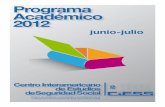 Programa académico CIESS 2012