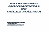 PATRIMONIO MONUMENTAL VÉLEZ-MÁLAGA