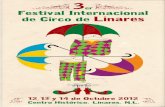 Programa de mano circo Linares 2012