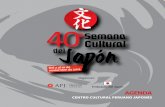 Agenda 40.ª Semana Cultural del Japón