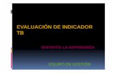 Presentacion : Evaluacion de Indicadores Tuberculosis - La Esperanza Trujillo