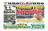 12 de Mayo de 2014, Tribuna Fiscal... Niega auditoría