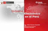 Gobierno Electronico en el Perú