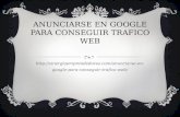 Anunciarse en Google para Conseguir trafico Web