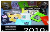 catalogo cangrejo pistolero ediciones 2010