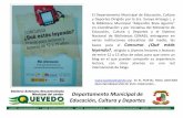 Informe 2 Dirección Cultura Municipal GAD Quevedo