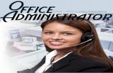 OFFICE ADMINISTRATOR - AUGUST 2012