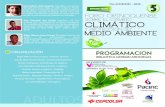 PROGRAMA - 5 FORO ORINOQUENSE SOBRE EL CAMBIO CLIMATICO Y PROTECCION DEL MEDIO AMBIENTE