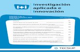 I+i Investigación aplicada e innovación. Volumen 3 - Nº 2 / Segundo Semestre 2009