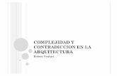 Complejidad y contradiccion, R. Venturi