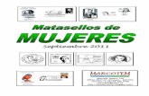 Matasellos de MUJERES - Cancels of WOMEN