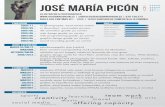 CV - José María Picón (ENG)