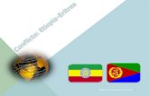 Conflicto: Etiopía-Eritrea