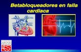 Betabloqueadores en falla cardiaca