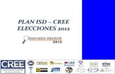 PLAN ISD-CREE ELECCIONES 2012