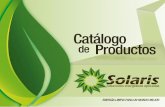Solaris catálogo de productos