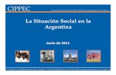 La situacion social en la Argentina