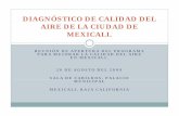 Presentación: Diagnóstico de la Calidad del Aire en Mexicali
