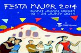 Programa Festa major 2014 SJDespí