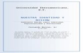 NUESTRA IDENTIDAD Y MISIÓN, 2005 - Fernando Montes