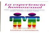 La experiencia homosexual. Edición 2009.
