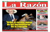 Diario La Razón miércoles 26 de septiembre