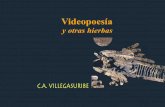 Videopoesía y otras hierbas. C. A. Villegas Uribe. 2012
