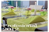 DUNI: catálogo profesional 2012