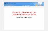 Encuesta CEP Mayo-Junio 2009
