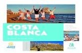 Guía de la Costa Blanca. Alicante. España. Castellano, alemán, holandés y polaco
