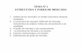 Tema 5 ESTRUCUTRA Y PODER DE MERCADO