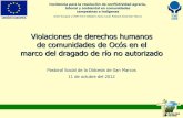 Violaciones de derechos humanos de comunidades de Ocós