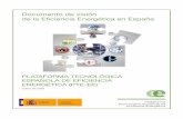 Documento de visión de la Eficiencia Energética en España