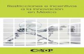 Restricciones e incentivos a la innovación en México
