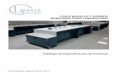 mobiliario para laboratorio Lexus