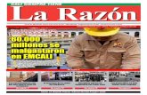Diario La Razón viernes 25 de octubre