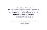 Informe Microcréditos 2009