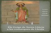 Els Goigs de Santa Llúcia, a les comarques de Lleida.