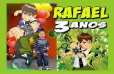 Rafael 3 anos - Tema: Ben 10