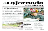 La Jornada Zacatecas, Domingo 4 Agosto del 2013
