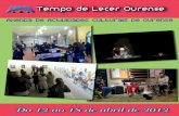 Axenda Tempo de Lecer Ourense - 12 ao 18 de abril 2012