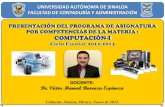 Programa de Estudios Computación I