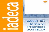 Libro de Word + 40 Prácticas de Justicia