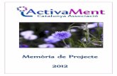 Memòria de Projectes 2012