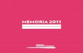 Memoria 2011. Fundació Acolllida i Esperança
