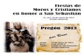 Pregón 2013 - Fiestas de Moros y Cristianos - Gérgal