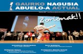 Revista Gaurko Nagusia - Abuelo-a Actual 2011